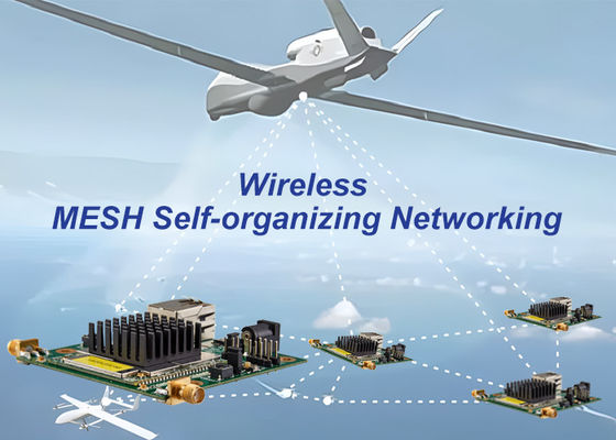 ซื้อ 2x2 MIMO Wireless Module MESH Ethernet & Full Duplex TTL Serial Data Link หน่วยงานที่ใช้งานในระบบออนไลน์ การผลิตออนไลน์