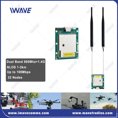 ซื้อ NLOS 3km Mesh Radio Module HD Video Transmitter เครื่องส่งวิดีโอ การผลิตออนไลน์