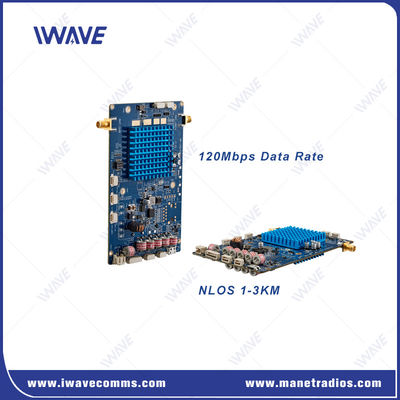 ซื้อ 10km-15km 120Mbps ดิจิทัลไร้สาย IP โมดูล สําหรับ 4K วิดีโอและข้อมูลการควบคุม การผลิตออนไลน์