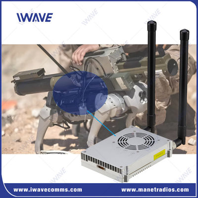 ซื้อ การสื่อสารวิดีโอดิจิทัลและข้อมูล IP ไร้สาย 120Mbps สำหรับ UGV Full Duplex TTL และ RS232 การควบคุมการบิน การผลิตออนไลน์