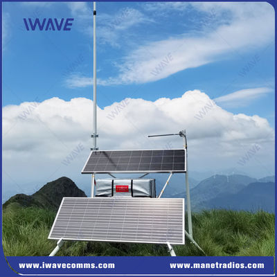 ซื้อ Max Hops 6 hops 200km VHF UHF สถานีฐานวิทยุ MESH ที่ใช้พลังแสงอาทิตย์ มีอายุแบตเตอรี่ 24 ชั่วโมง การผลิตออนไลน์