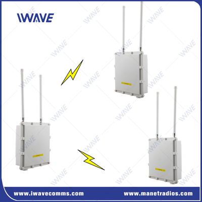ซื้อ IP Mesh Dual Bands Outdoor Video Data Transmitter And Receiver For NLOS Communication การผลิตออนไลน์