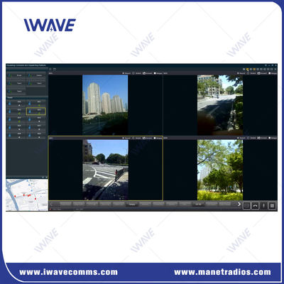 IP MESH Visual Command And Dispatching Platform ซอฟต์แวร์บอร์ดการจัดส่ง