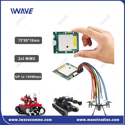 600Mhz UHF ระบบไร้คนขับ NLOS สื่อสารจุดต่อหลายจุด Link