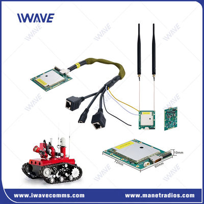 โมดูลการส่งสัญญาณ UAV swarm 10 กิโลเมตร สายทางอากาศสู่พื้นดิน