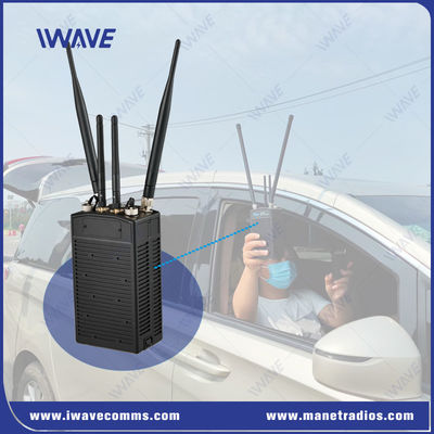 4G และ WIFI มือถือ IP Mesh Smart Radio สําหรับการถ่ายทอดวีดีโอใน NLOS