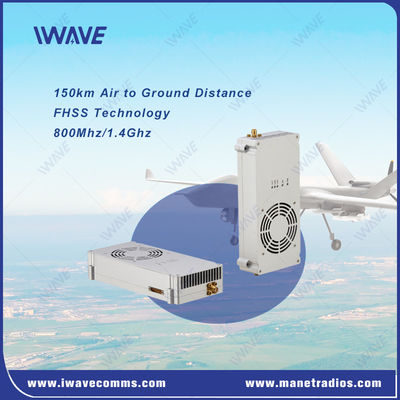 FHSS Anti Interference Drone Video Transmitter 30Mbps เครื่องส่งวิดีโอ Drone ระยะยาว