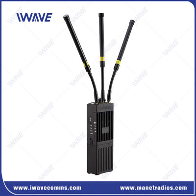 เครื่องวิทยุไร้สาย 2x2 MIMO มือถือ Ad-Hoc Networking Wave Relay Mesh Radio ด้วยความช้าต่ํา 15-20ms Per Hop