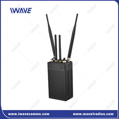 เครือข่ายวิทยุ IP MESH ที่แข็งแกร่ง สูงสุด 16 คัน อัตราการส่งข้อมูลสูงสุด 30 Mbps